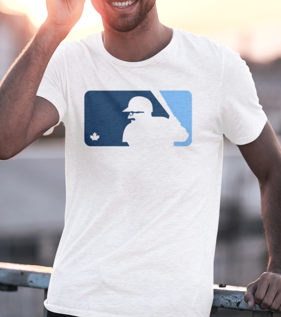 Davis Schneider's Babe Schneider Baseball Silhouette With Canadian T-Shirt