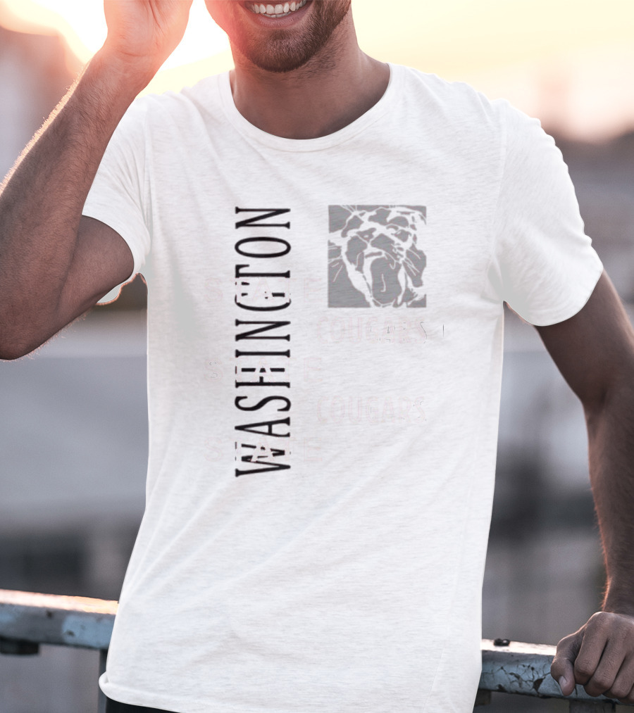 Washington State Cougars State Cougars State T-Shirt