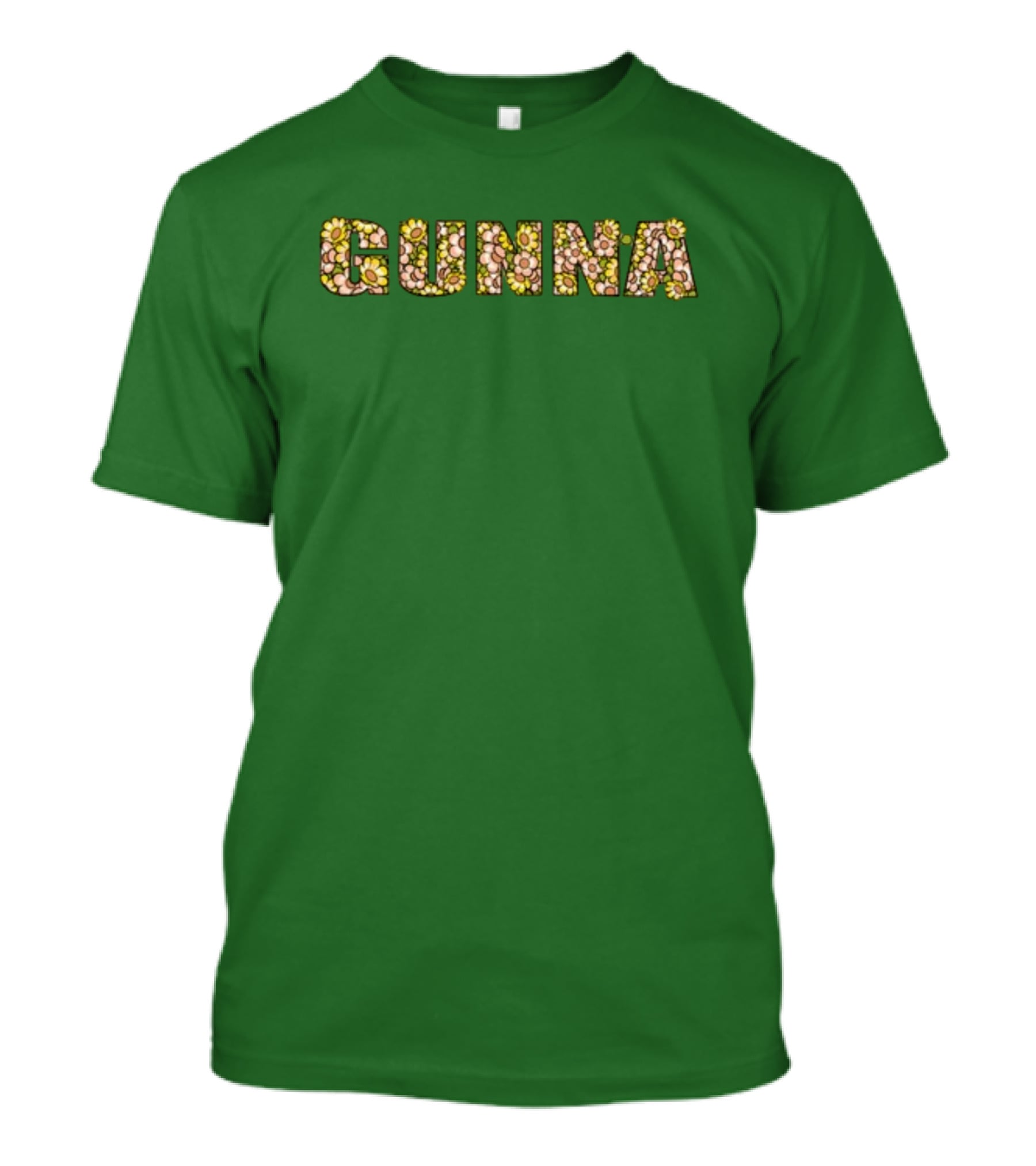 Gunna Wunna Floral Pattern Wun Night Only T-Shirt
