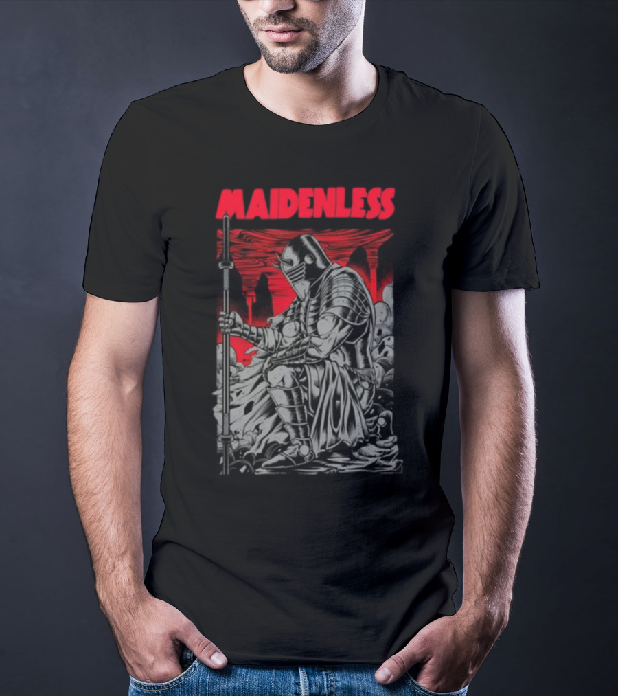Maidenless Raskol Knight Dark Fantasy Art Comic T-Shirt