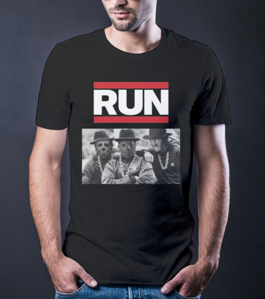 RUN RUN DMC Horror Masks T-Shirt