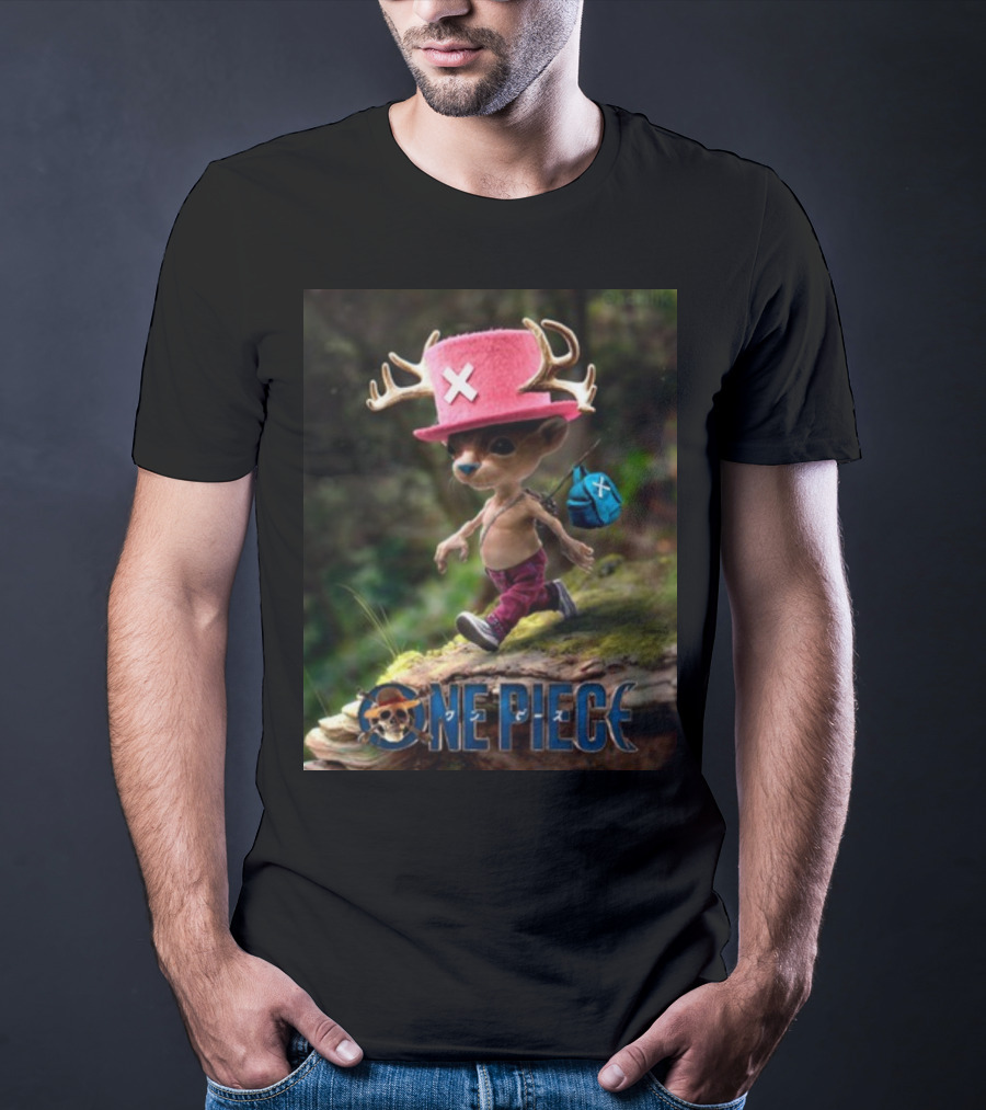 We Live We Love We Lie Chopper One Piece Smurf Cat T-Shirt
