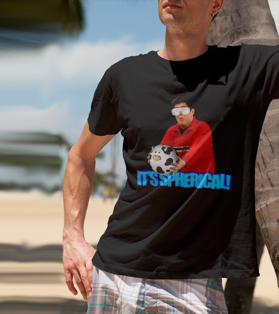 Gotfunny It's Spherical Cow It's Spherical T-Shirt