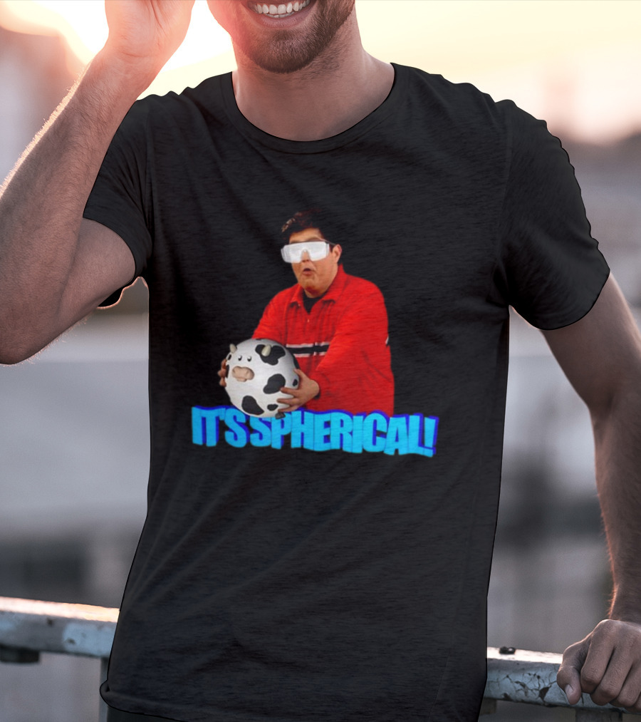 Gotfunny It's Spherical Cow It's Spherical T-Shirt