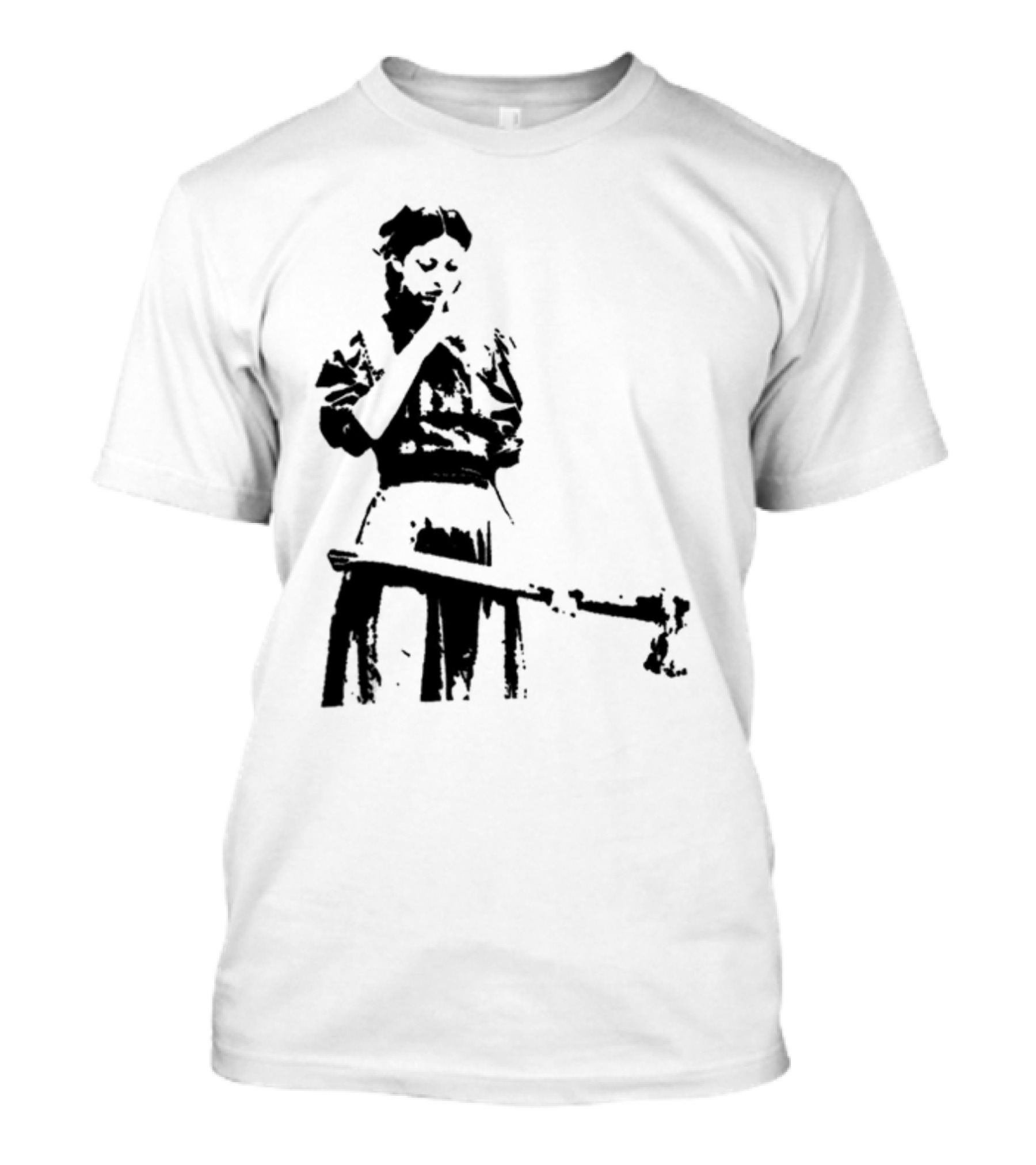 Mia Goth Pearl Film Character With Weapon T-Shirt