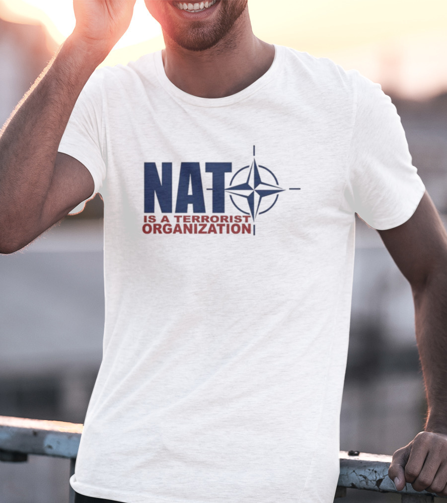 Revolutionary Blackout Network Nat Is A Terrorist Organization NATO T-Shirt