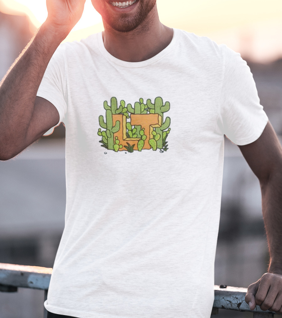 Let's Trip Cactus LT Cacti Desert Adventure T-Shirt