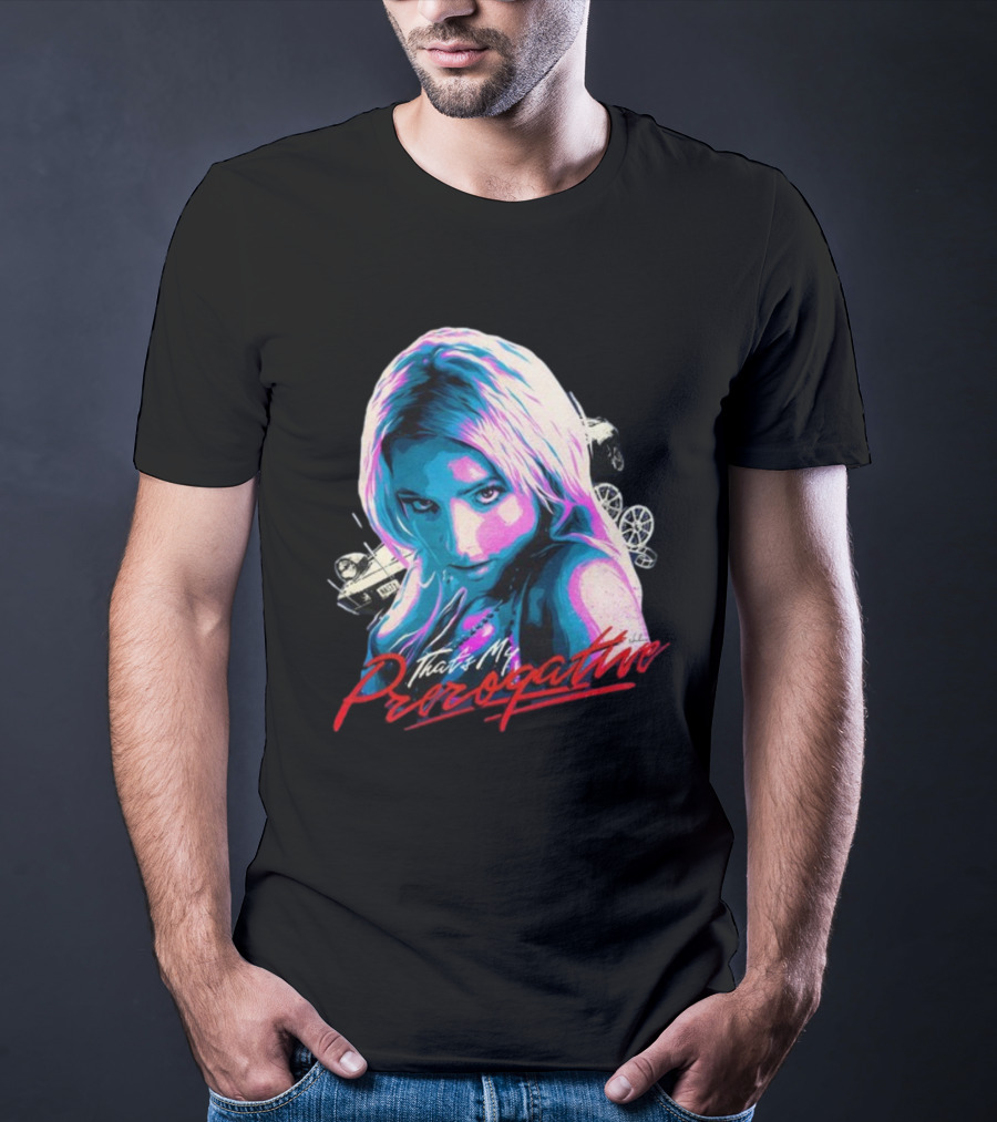 Nordacious Britney Spears That's My Prerogative Retro Car Aesthetic T-Shirt