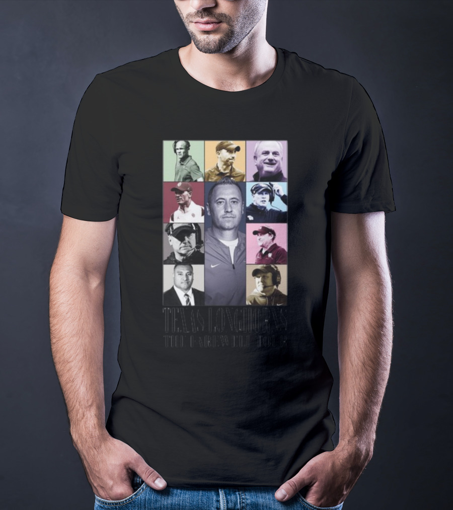 Texas Longhorns Coaches The Farewell Tour T-Shirt