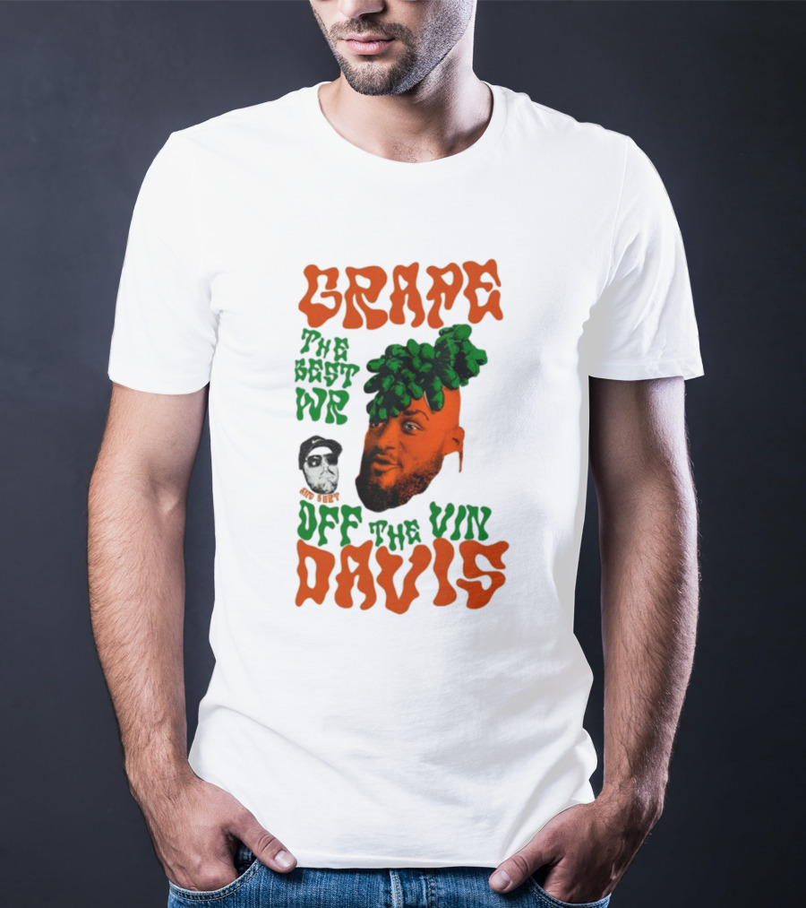 Grape Davis The Best WR Off The Vine T-Shirt
