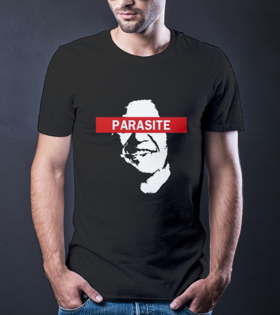 Nabunturanguy Davaomigrant Parasite Face Red Bar Iconic T-Shirt