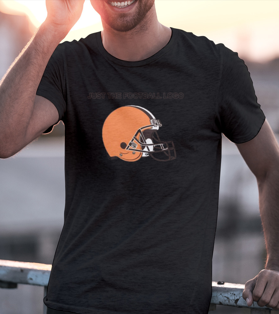 Cleveland Just The Football Helmet T-Shirt