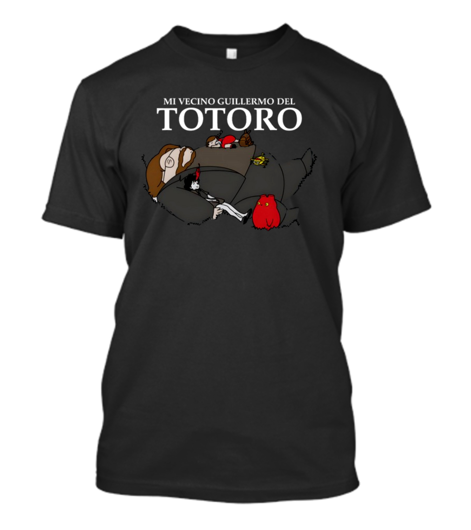 Mi Vecino Guillermo Del Totoro Guillermo Del Toro Totoro Crossover T-Shirt