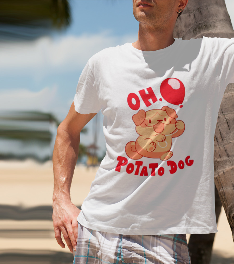 Bandwear Parry Gripp Oh Potato Dog With Balloon T-Shirt