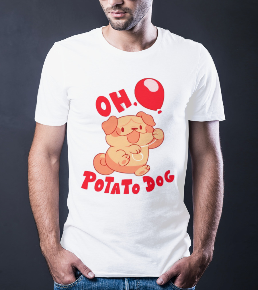 Bandwear Parry Gripp Oh Potato Dog With Balloon T-Shirt