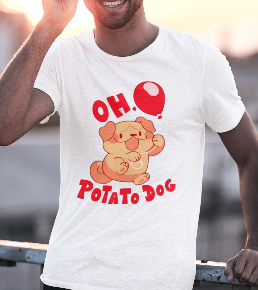 Bandwear Parry Gripp Oh Potato Dog With Balloon T-Shirt