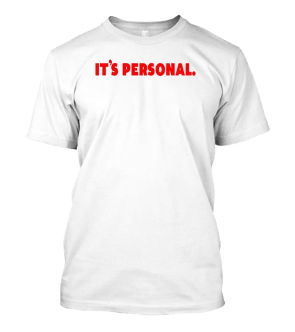 Deion Sanders It's Personal Bold Red T-Shirt