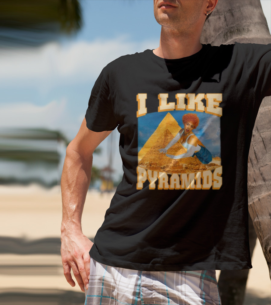 Ice Spice I Like Pyramids 90s Style Cleopatra Nostalgia T-Shirt