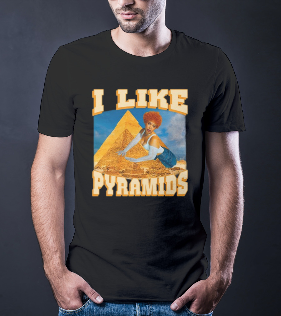 Ice Spice I Like Pyramids 90s Style Cleopatra Nostalgia T-Shirt