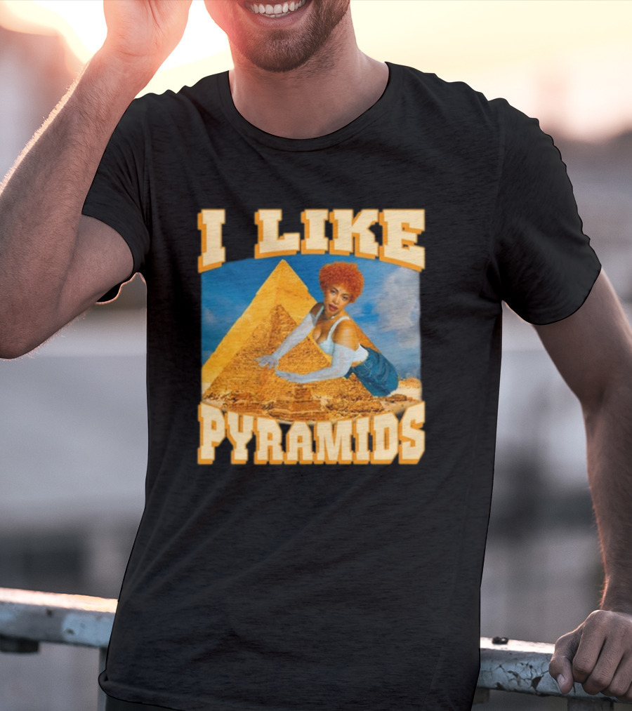 Ice Spice I Like Pyramids 90s Style Cleopatra Nostalgia T-Shirt