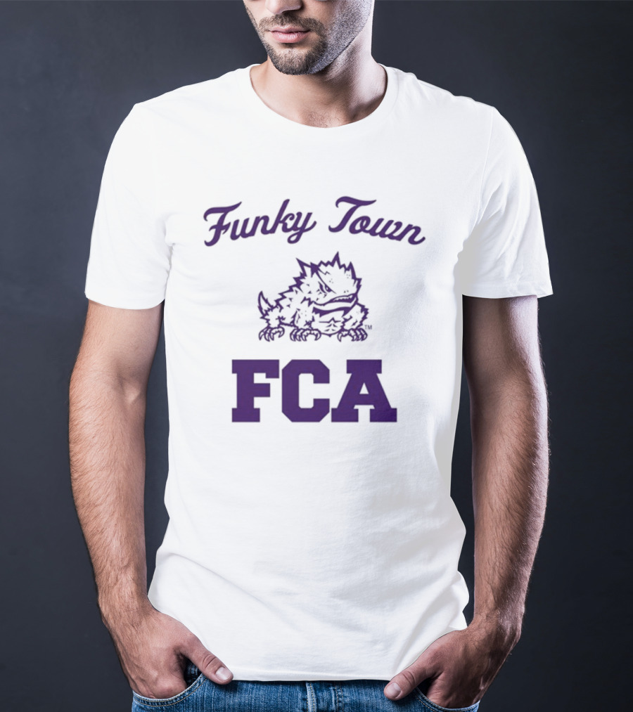 Funky Town FCA Horned Frog T-Shirt