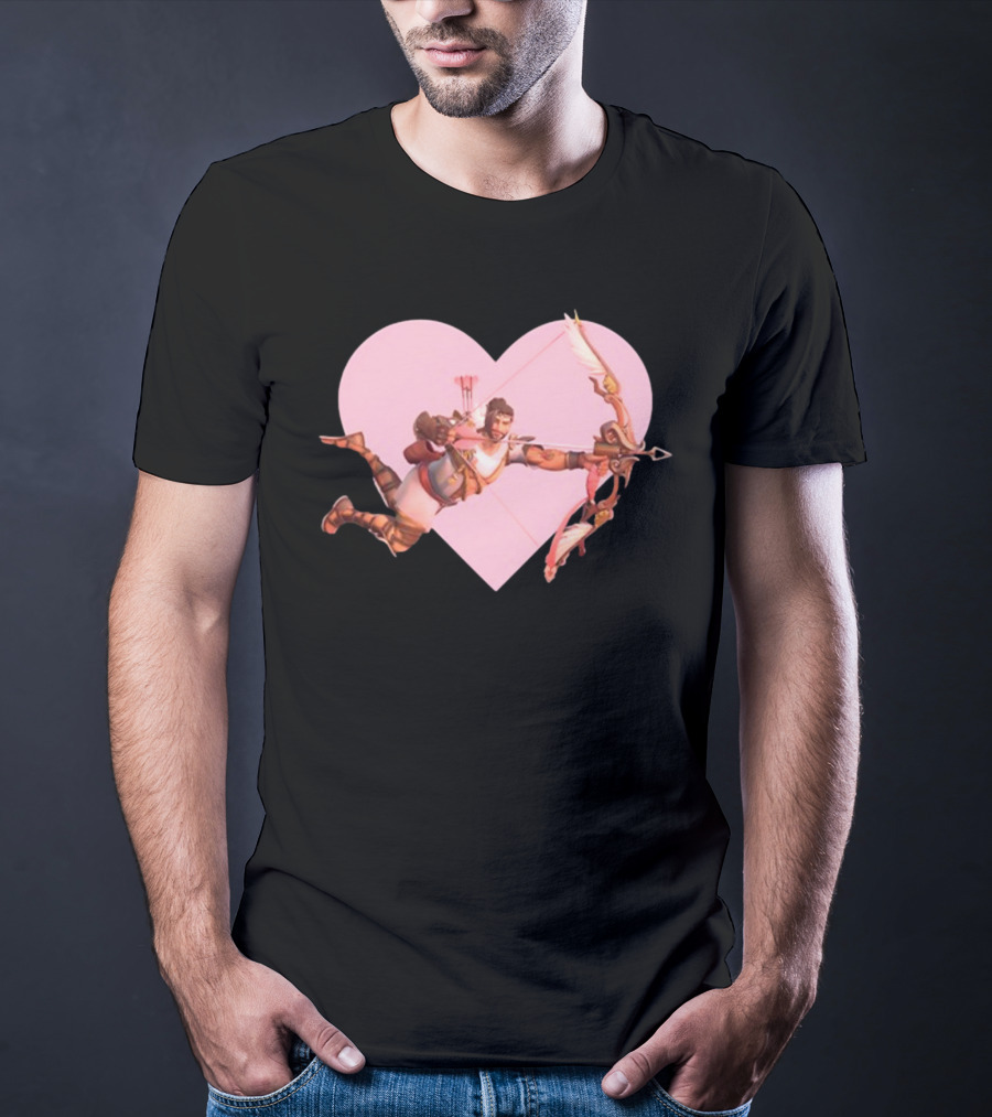 Overwatch 2 Hanzo Lover Heart T-Shirt