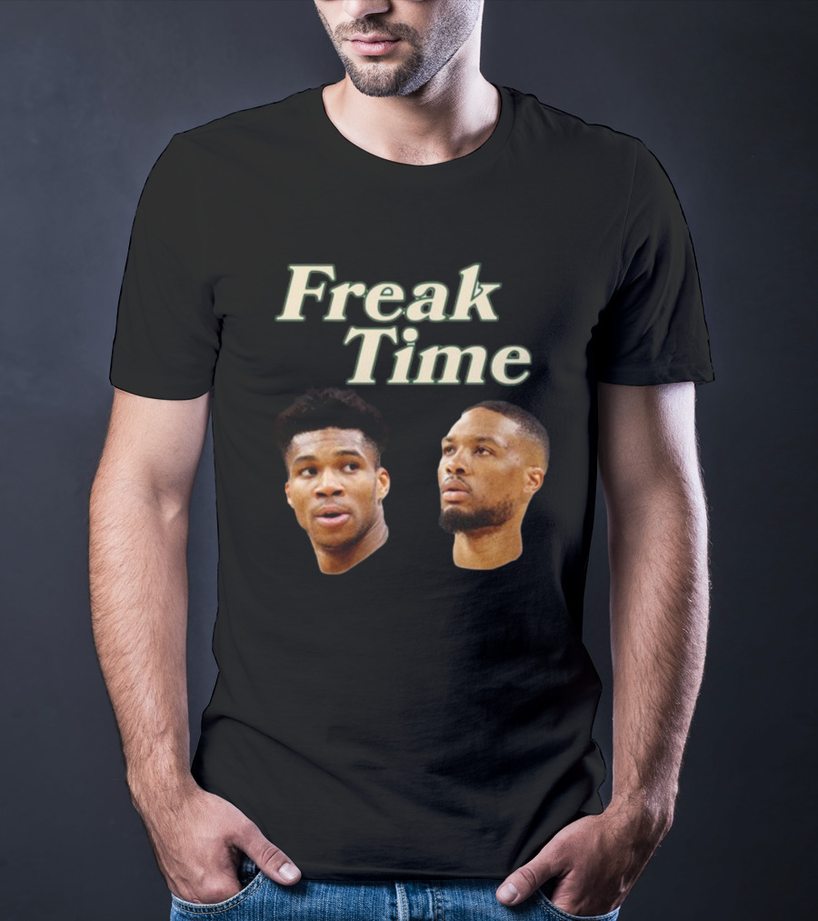 Freak Time In Cream City Giannis And Damian Collaboration T-Shirt