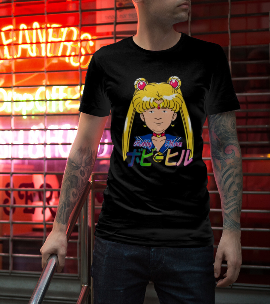 Bobby Moon Anime Parody Sailor T-Shirt
