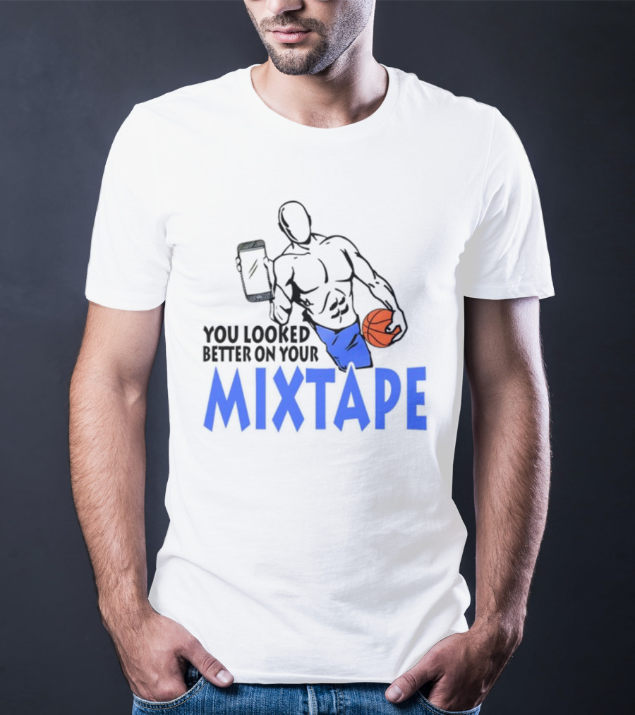 Overtimefits You Looked Better On Your Mixtape Basketball Phone T-Shirt