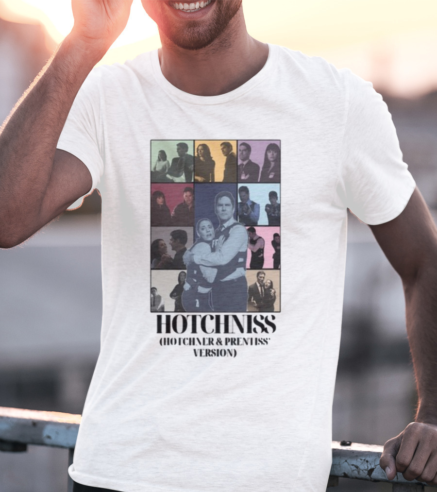 Hotchniss Hotchner And Prentiss Version Multicolor Character Collage T-Shirt