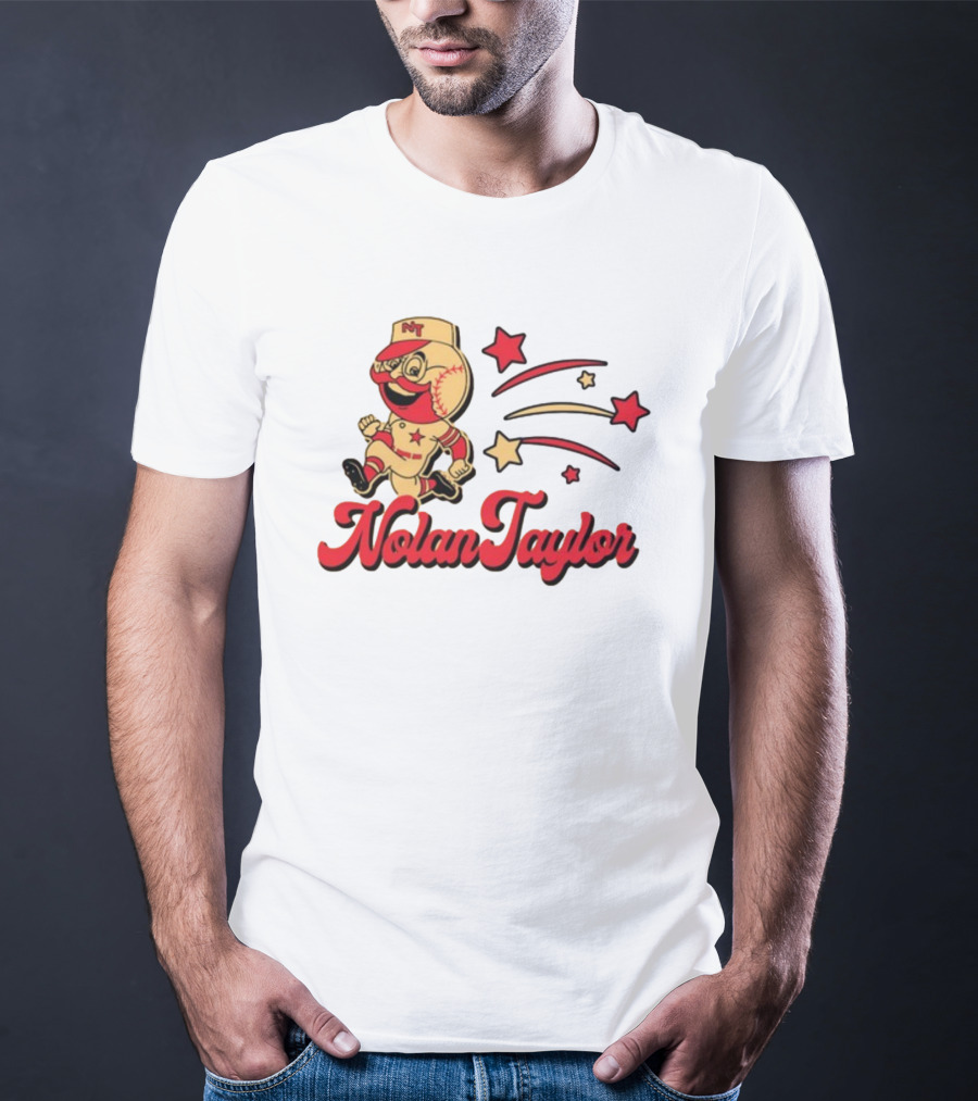 Nolan Taylor MT Mascot Stars Baseball T-Shirt