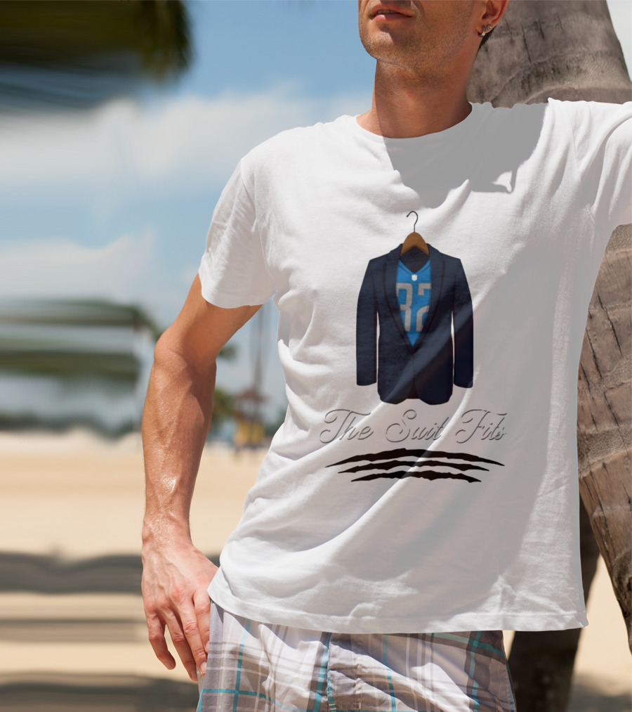 Tom Grossi 32 The Suit Fits Jersey And Blazer T-Shirt