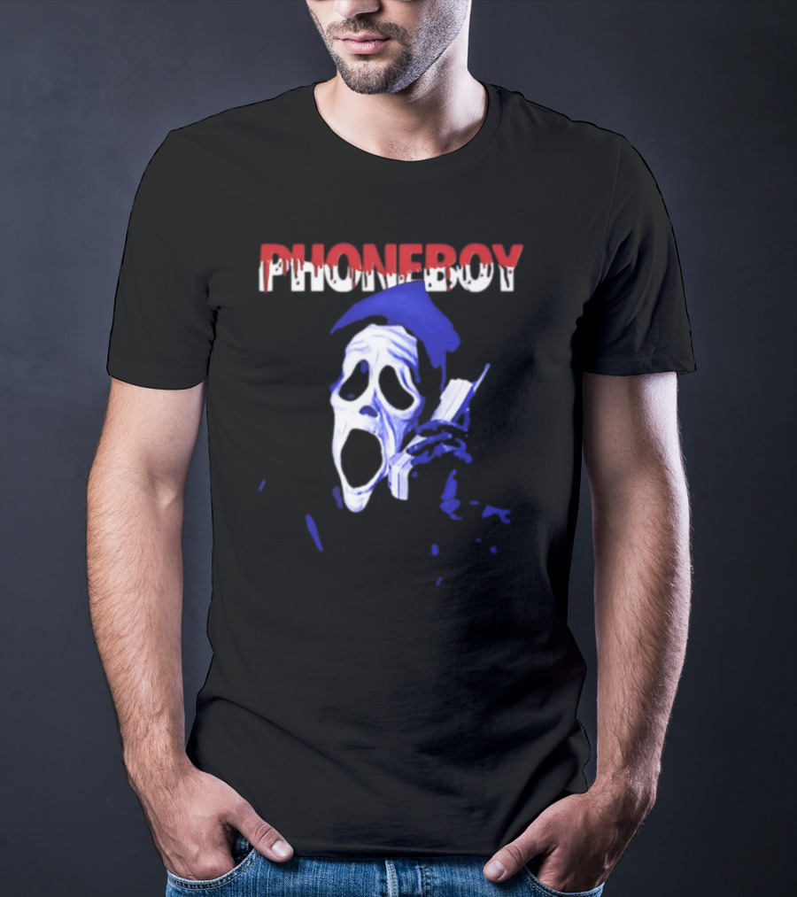PHONEBOY Bloody Phone Call Mask T-Shirt