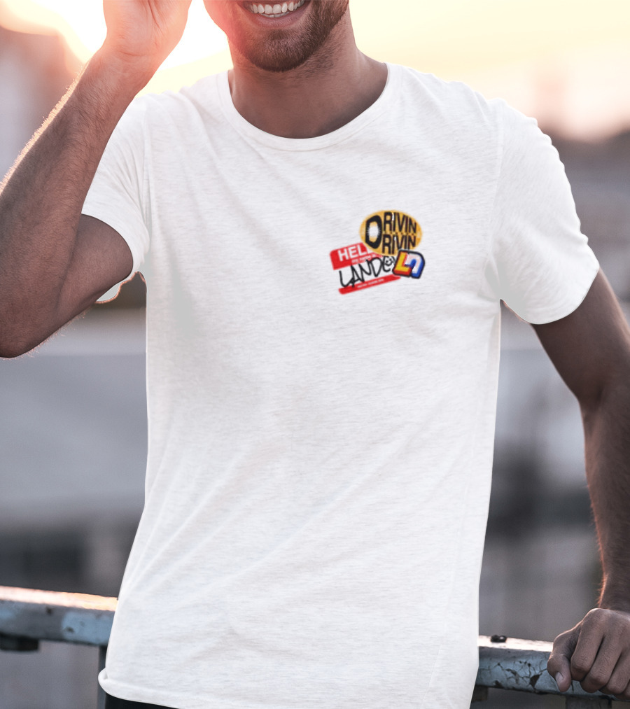 Hello My Name Is Lando Drivin' Drivin' Race 100 L7 T-Shirt