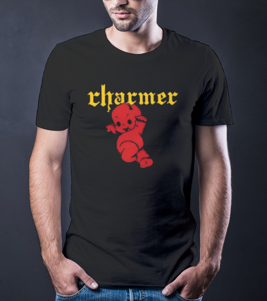 Charmer Cute Red Devil Character T-Shirt