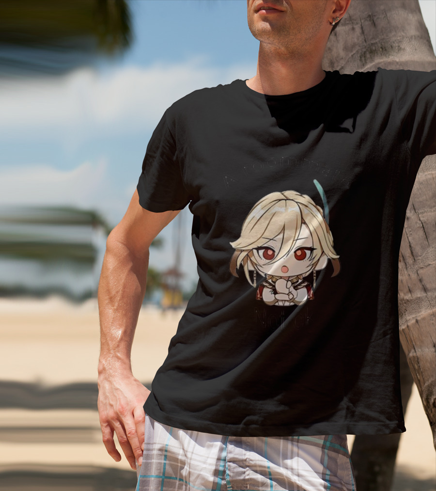 A Roommate Not Ok Anime Character Chibi T-Shirt