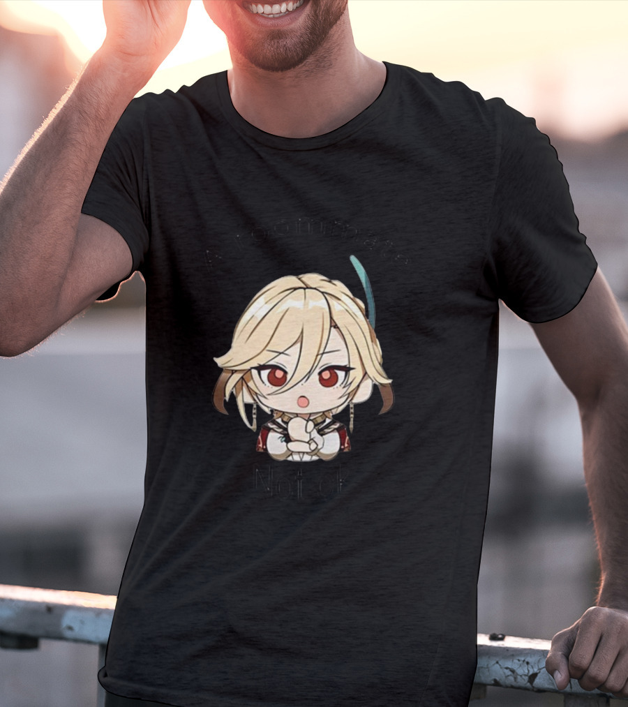 A Roommate Not Ok Anime Character Chibi T-Shirt