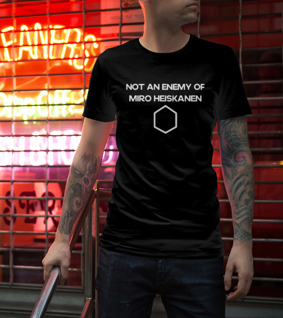 Not An Enemy Of Miro Heiskanen Hexagon T-Shirt