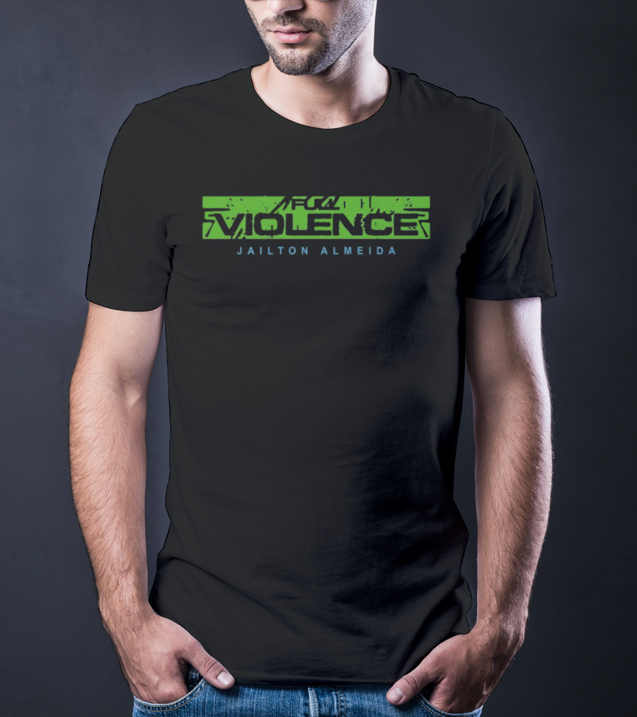 Full Violence Jailton Almeida Anime Malhadinho T-Shirt