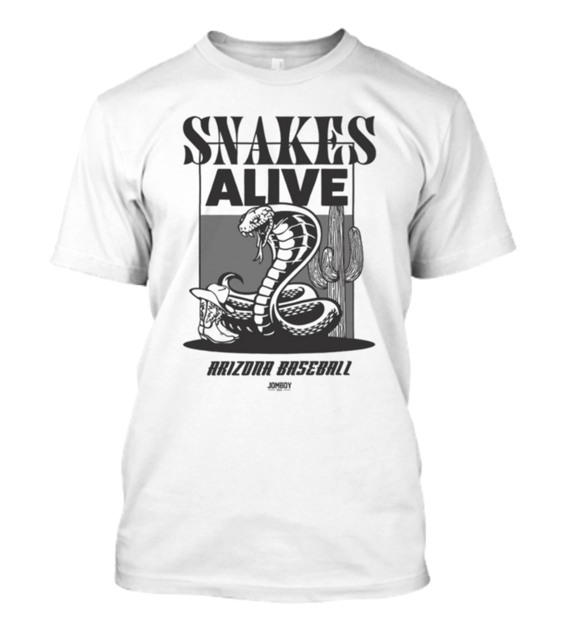 Snakes Alive Arizona Baseball T-Shirt