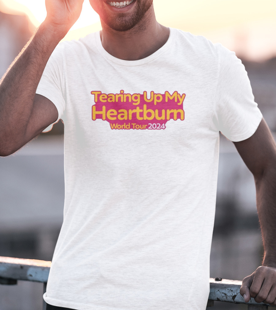 Tearing Up My Heartburn World Tour T-Shirt