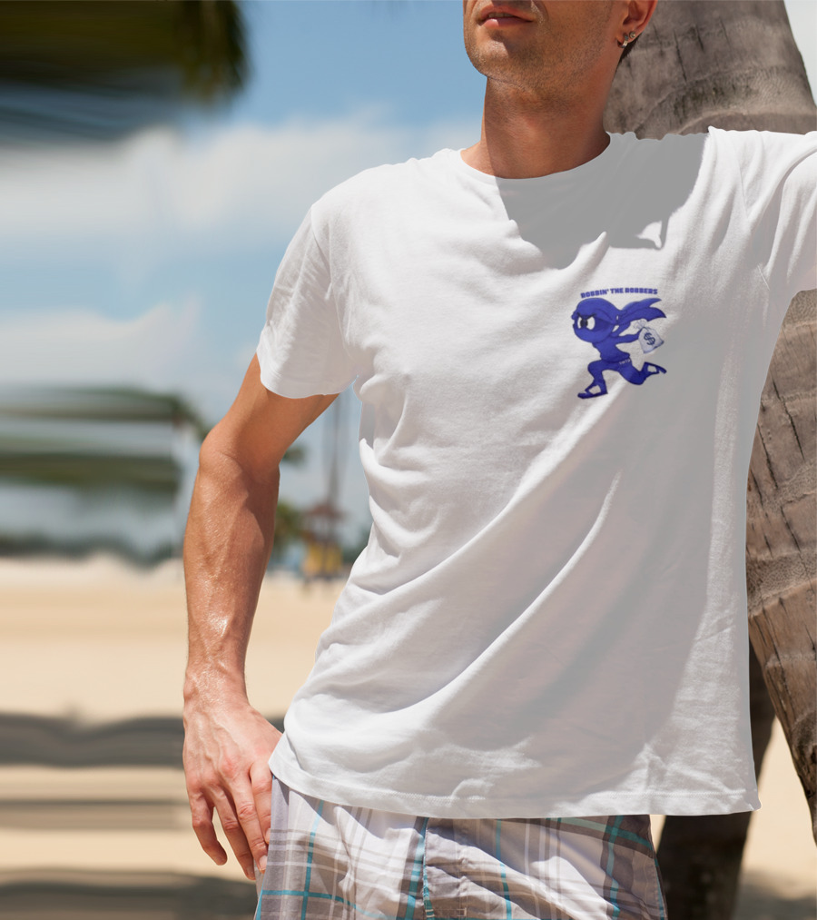 Bigdawgbanna Sneaky Ninja Robbin' The Robbers T-Shirt