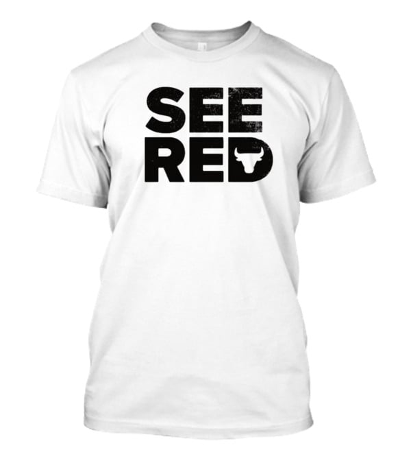 See Red Bulls Logo Emblem T-Shirt