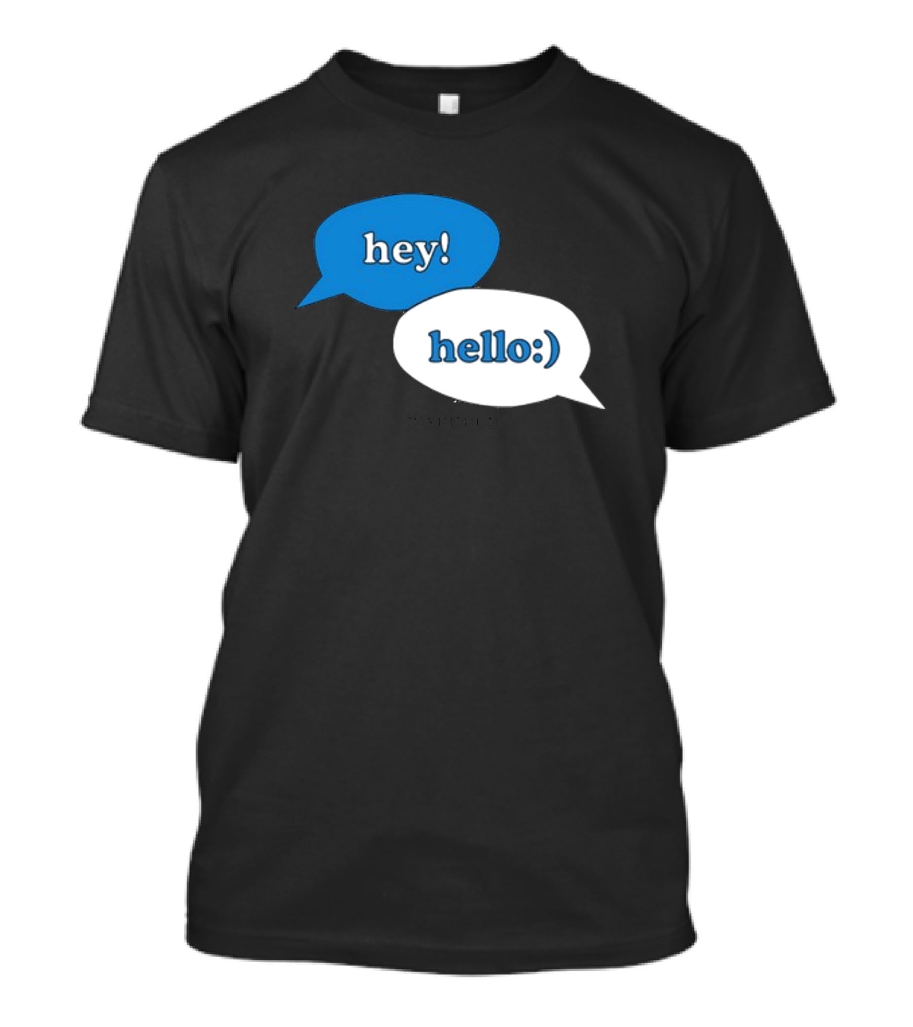 Hey Hello:) Mxmtoon Speech Bubbles T-Shirt