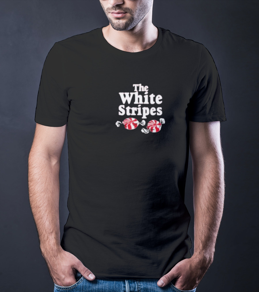 The White Stripes Peppermint Candy T-Shirt