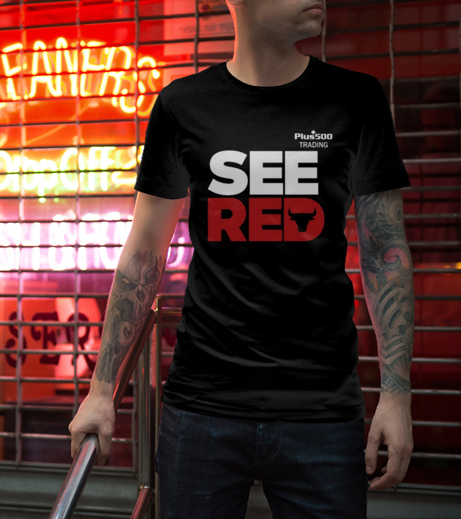 Zach Lavine See Red Bulls Plus500 Trading T-Shirt