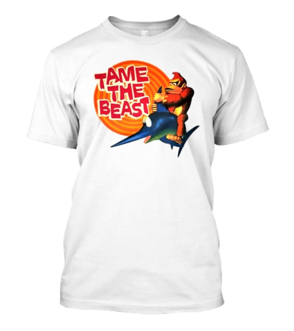 Donkey Kong Country SNES Tame The Beast Promo T-Shirt
