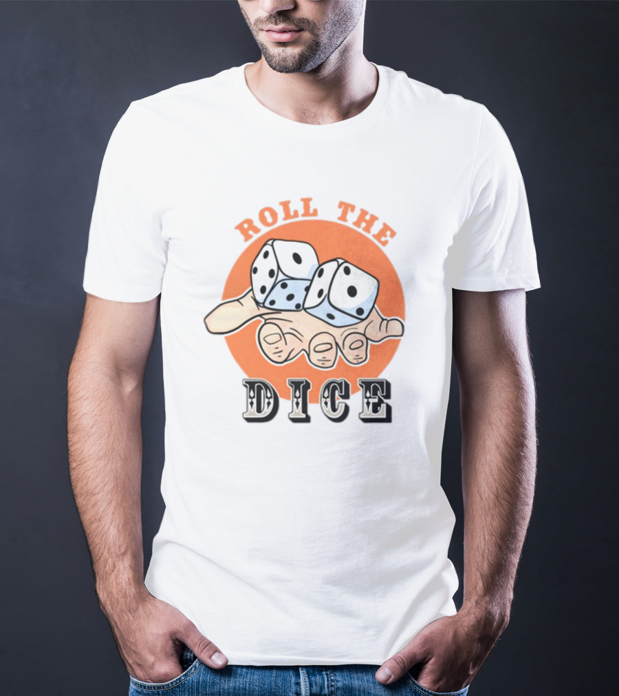 Ymh Studios Hand Holding Roll The Dice T-Shirt