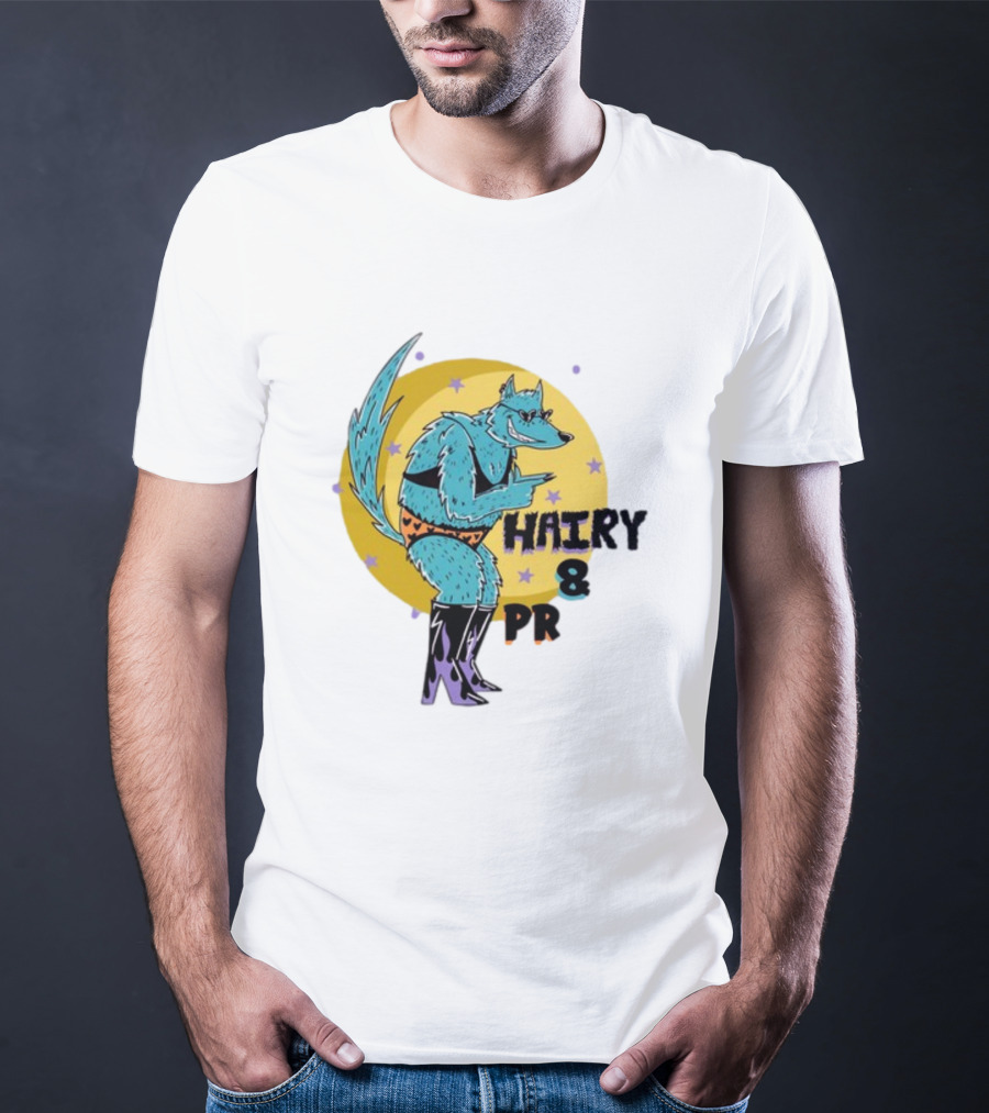Hairy And Proud Moonlit Werewolf T-Shirt