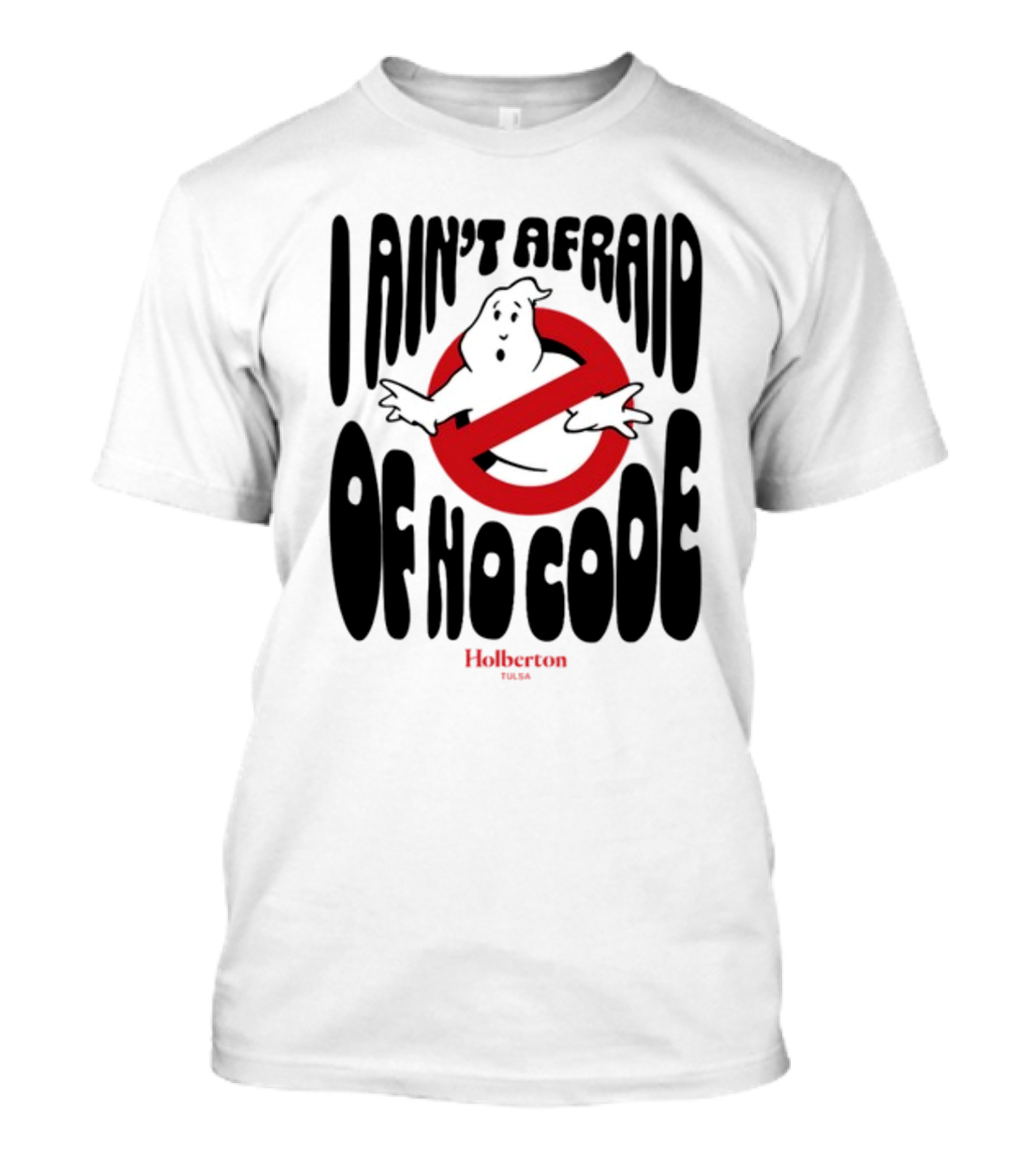I Ain't Afraid Of No Code Julien Barbier Holberton Ghostbusters T-Shirt